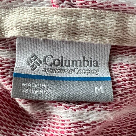 Columbia Sportswear Tropic Haven Striped Pullover Hoodie Size M - Picture 6 of 8
